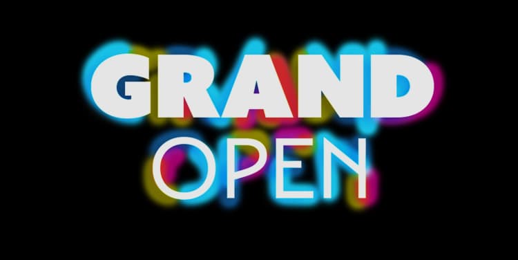 GRAND OPEN